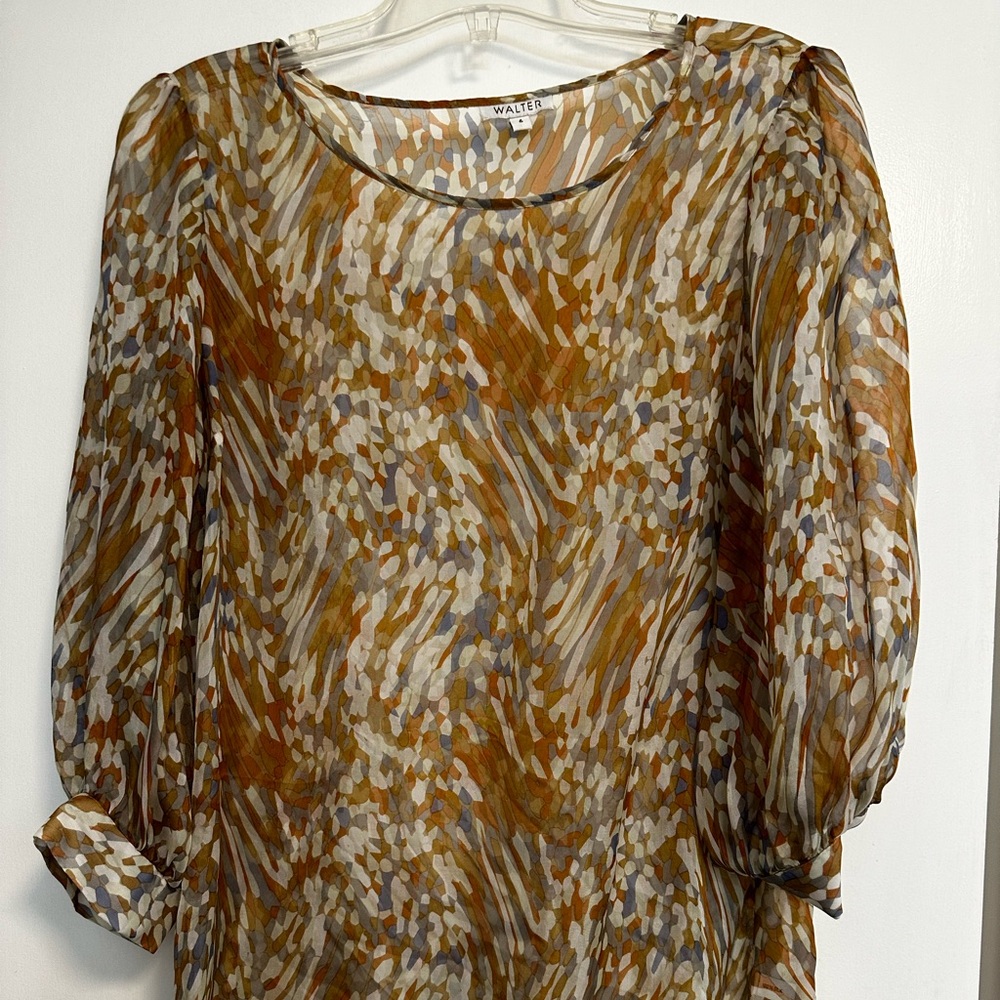 Walter sheer blouse